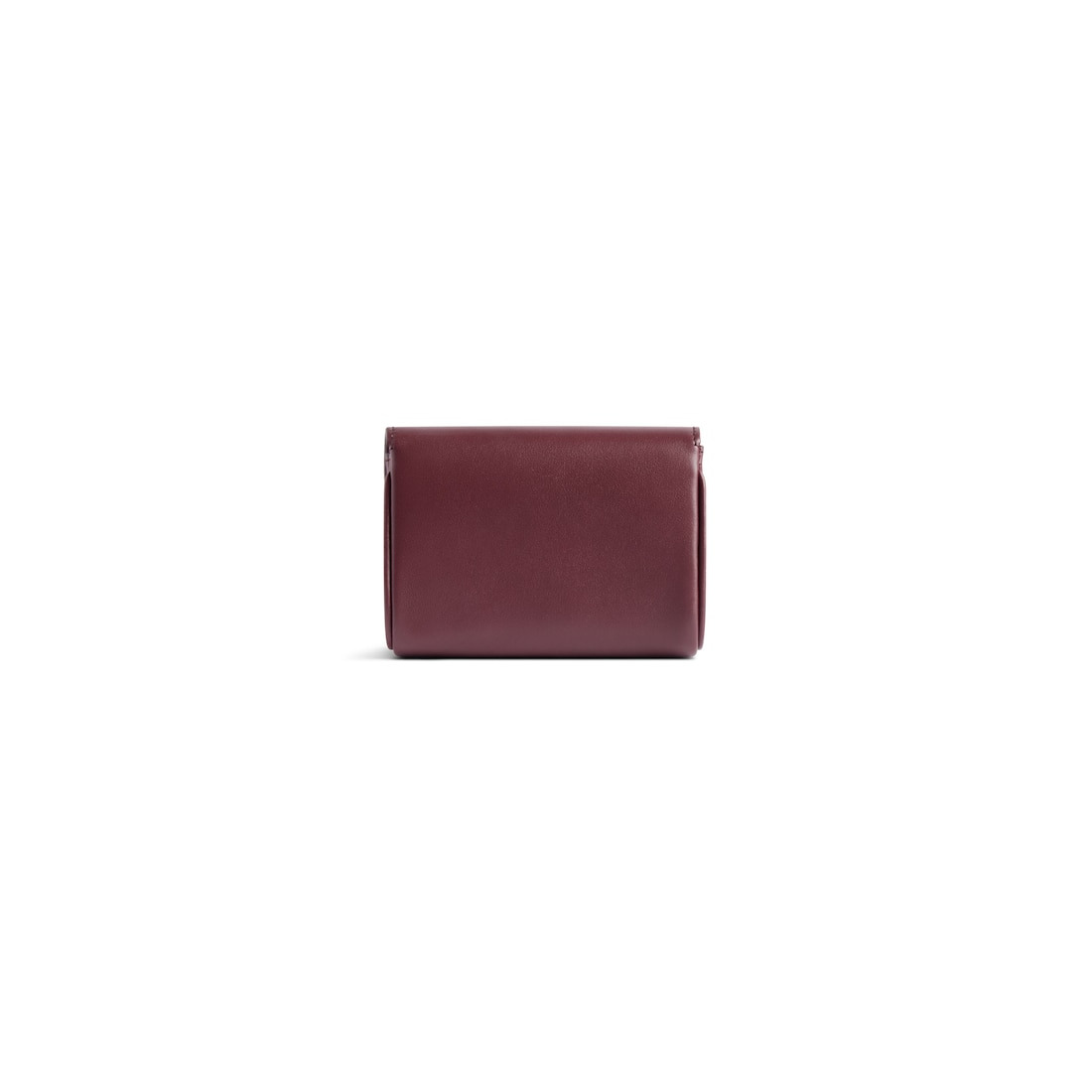Women's Rodeo Flap Card Holder in Burgundy - 2