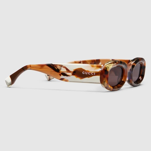 Oval frame sunglasses - 2
