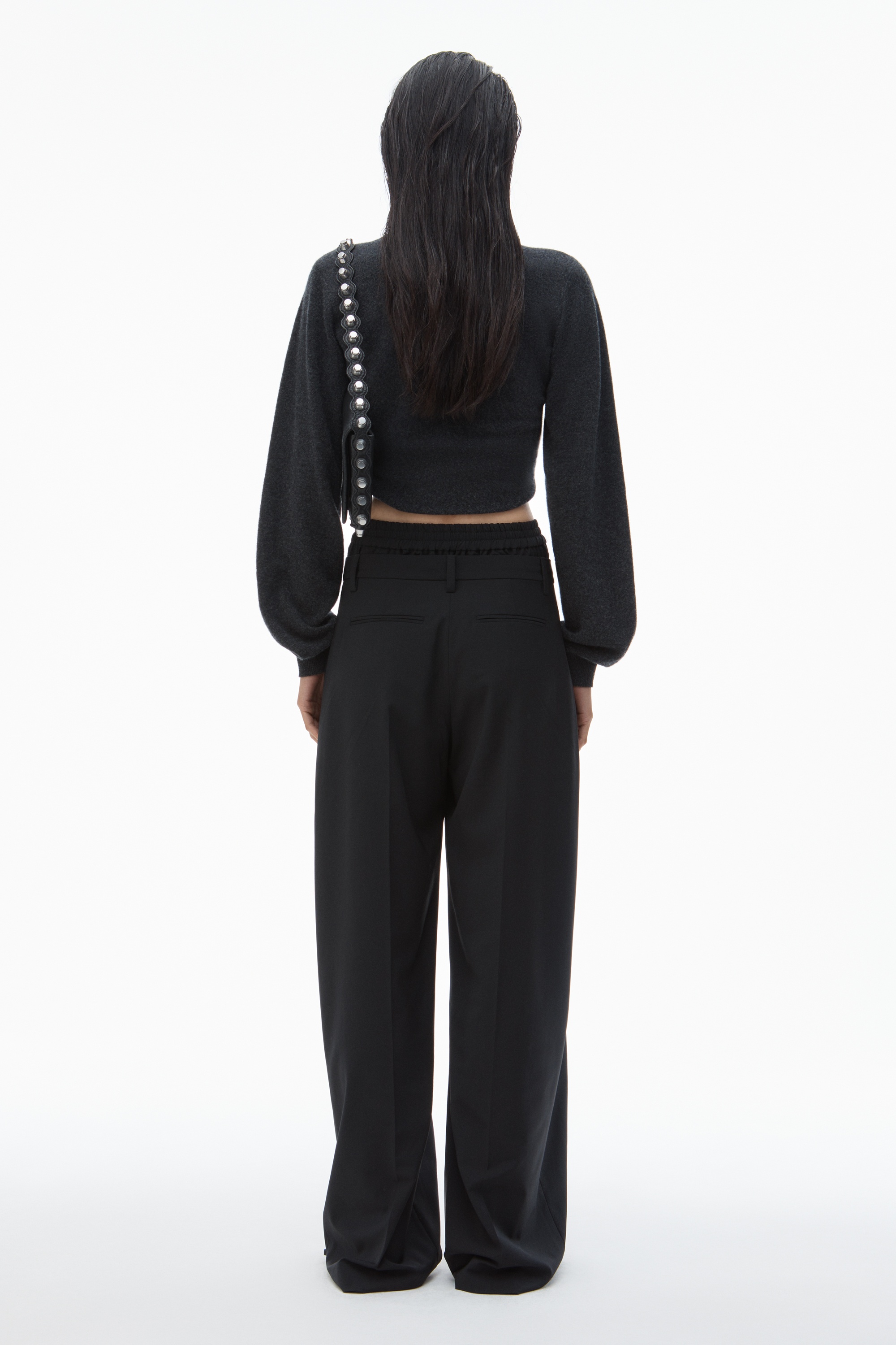 Pre-Styled Boxer Pleated Trouser - 5