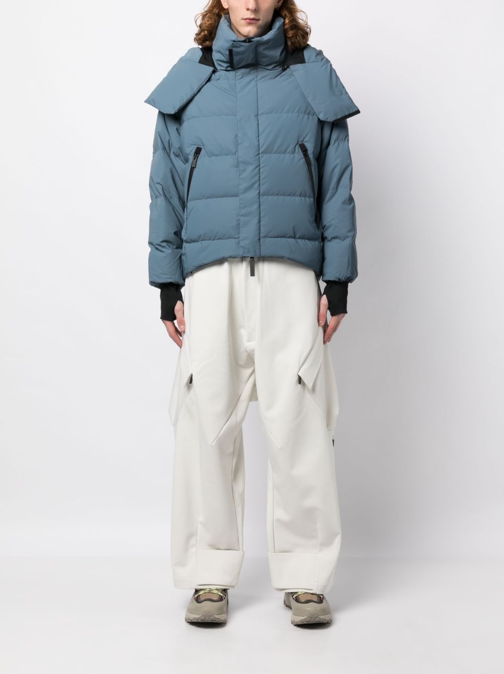 reflective padded jacket - 2