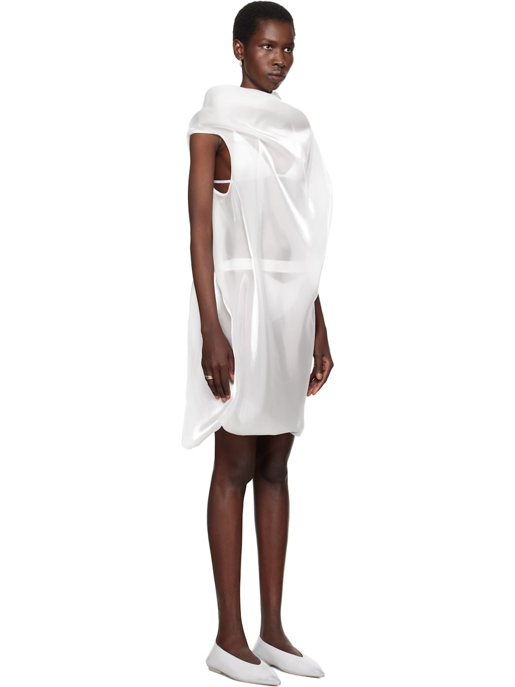 SSENSE Exclusive Bridal Capsule Eau Minidress - 2