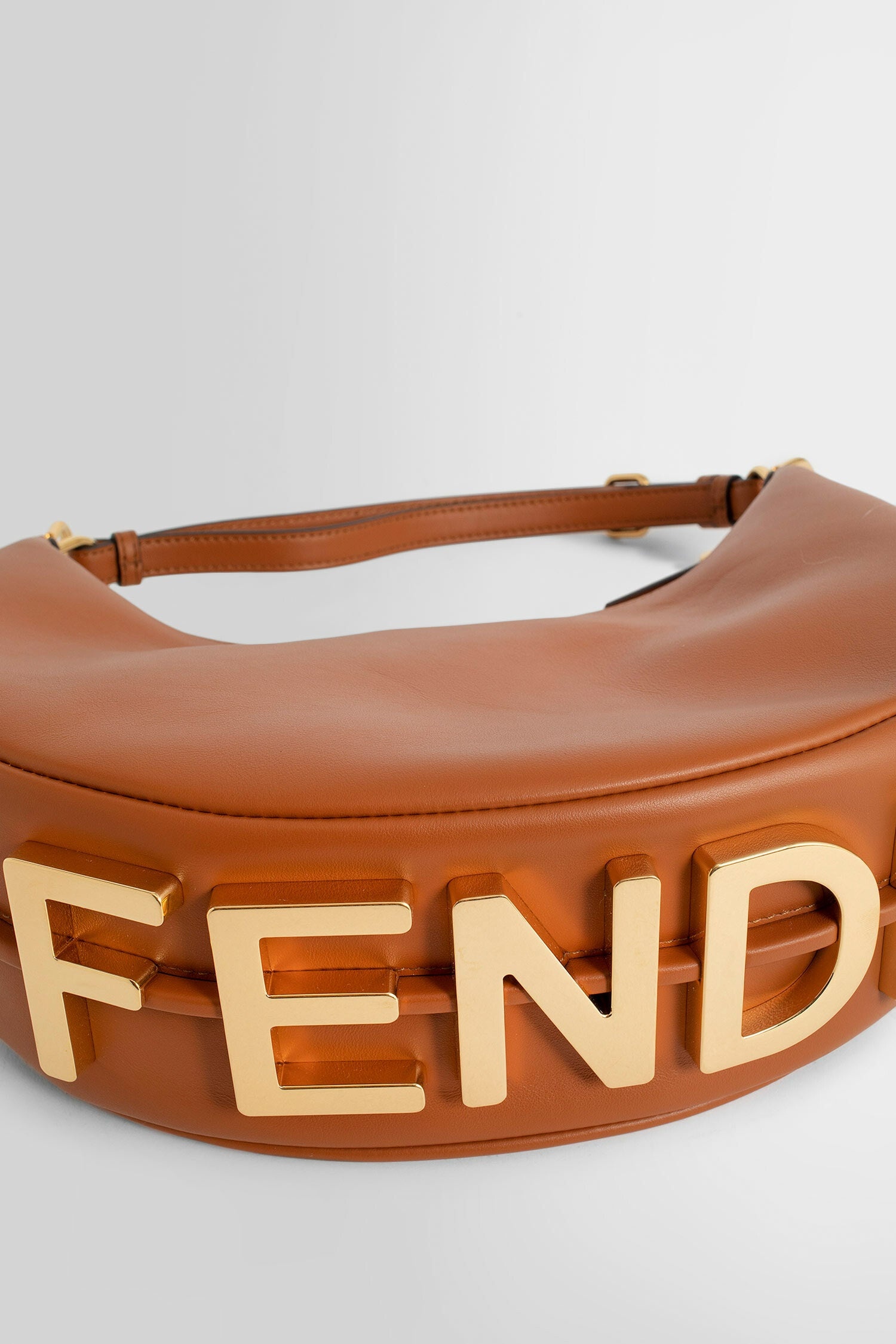 FENDI WOMAN BROWN SHOULDER BAGS - 4