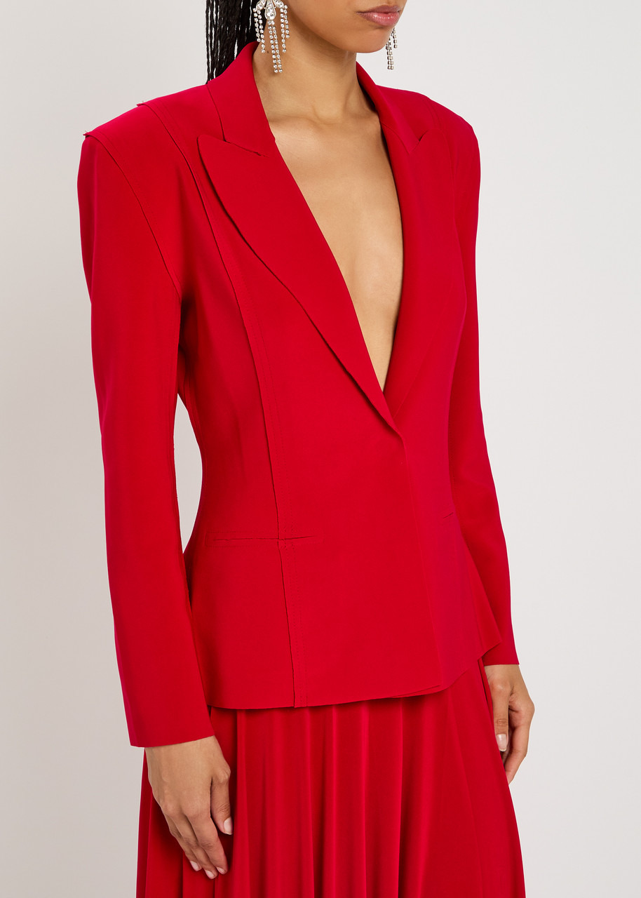 Norma Kamali Stretch-jersey Blazer - 2