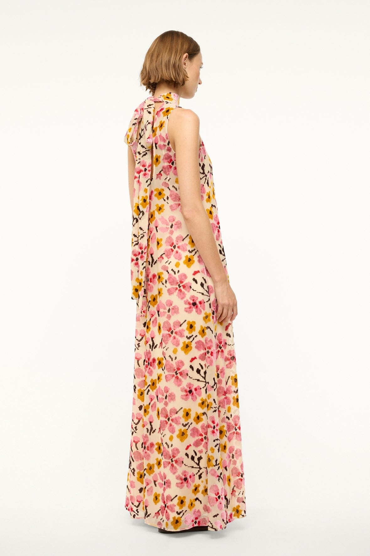 STAUD ALBEE DRESS BLOSSOM FLORAL TAPESTRY - 5