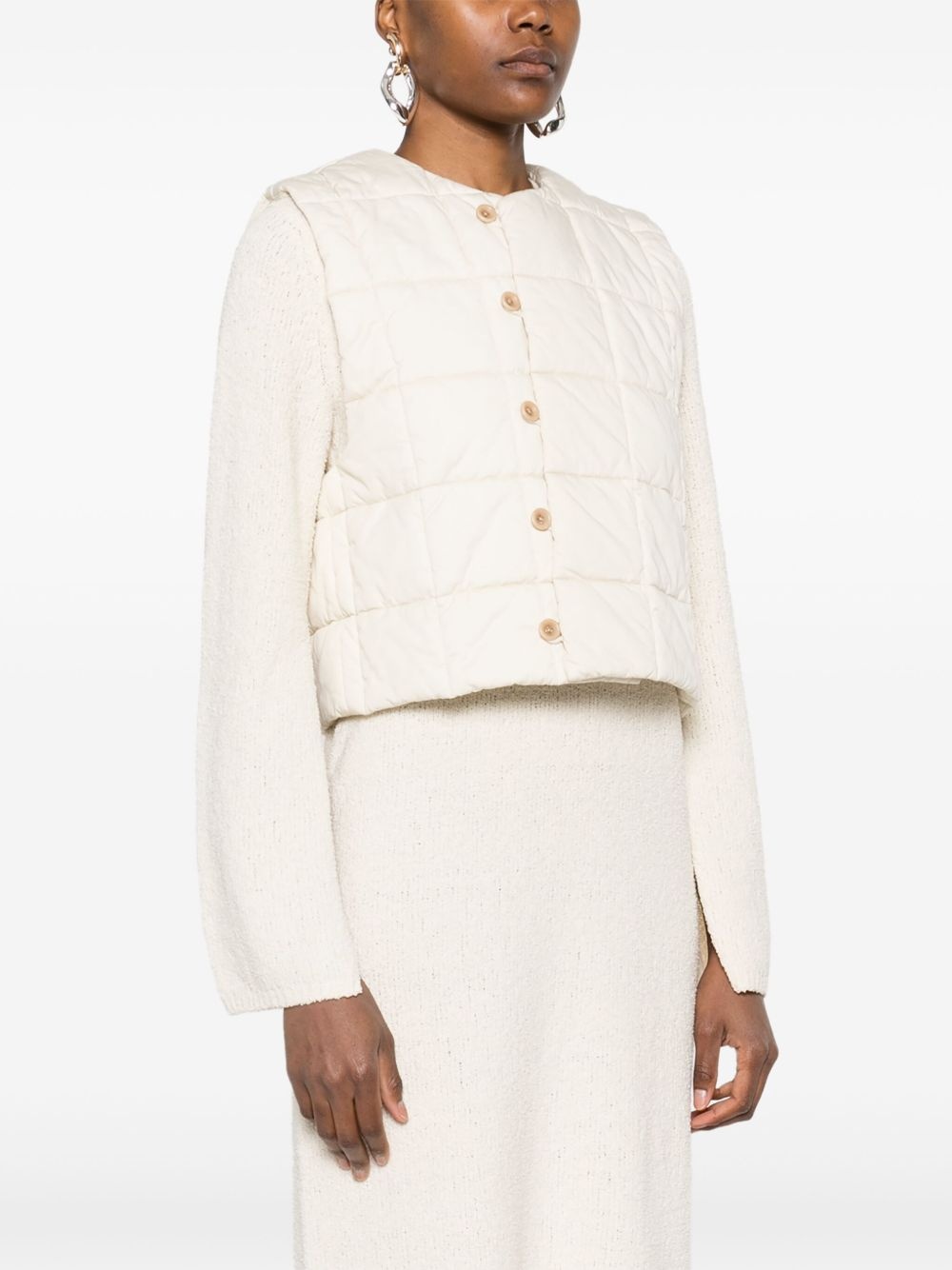 quilted gilet - 3
