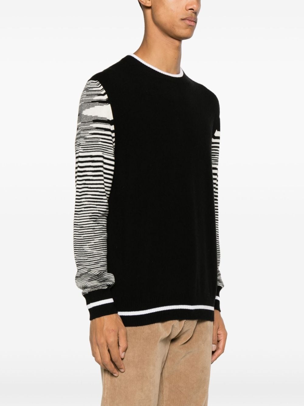 crew-neck cashmere jumper - 3