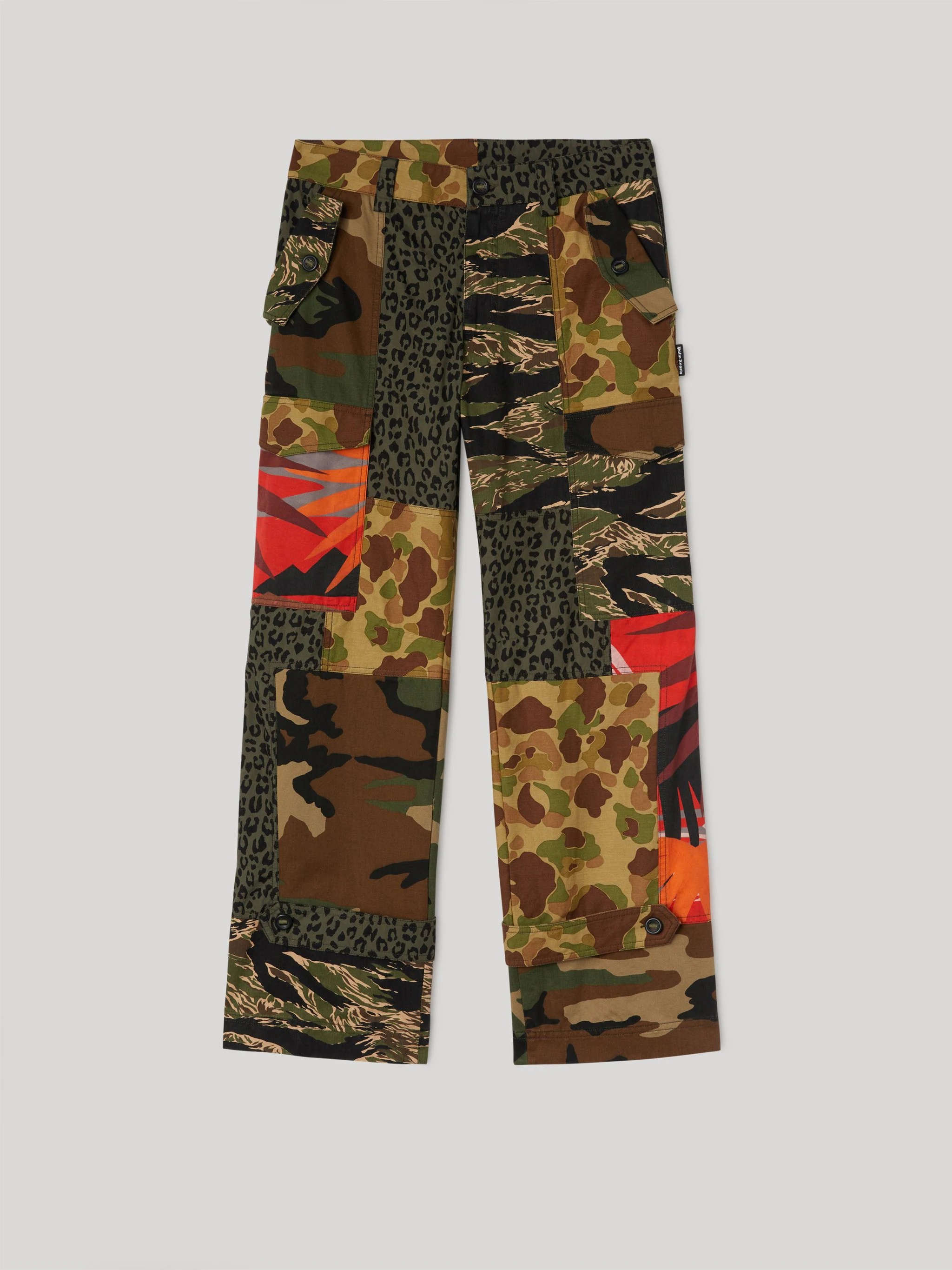 MIXED PXP FABRIC CARGO PANTS - 1