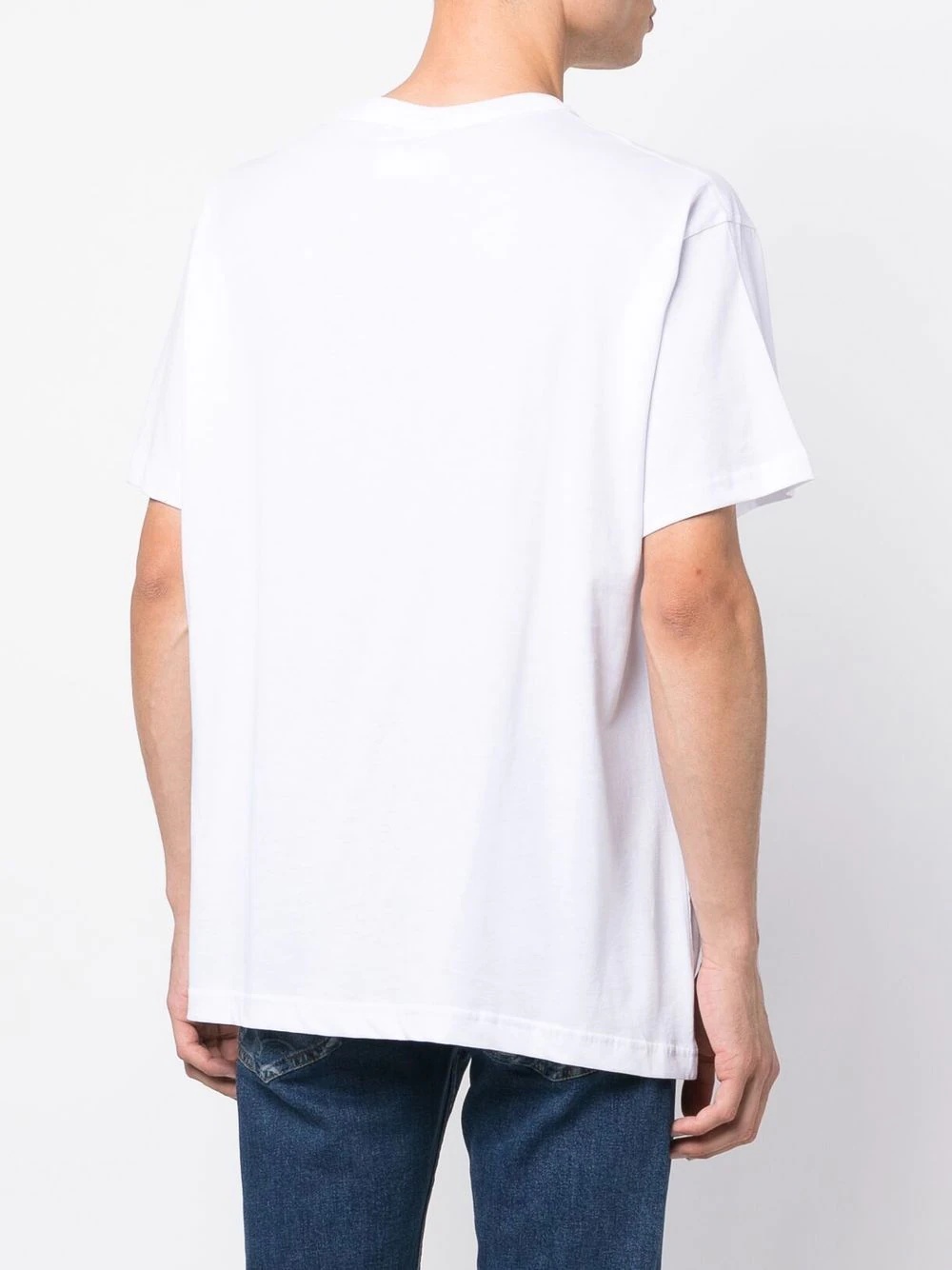 logo-print cotton T-shirt - 4