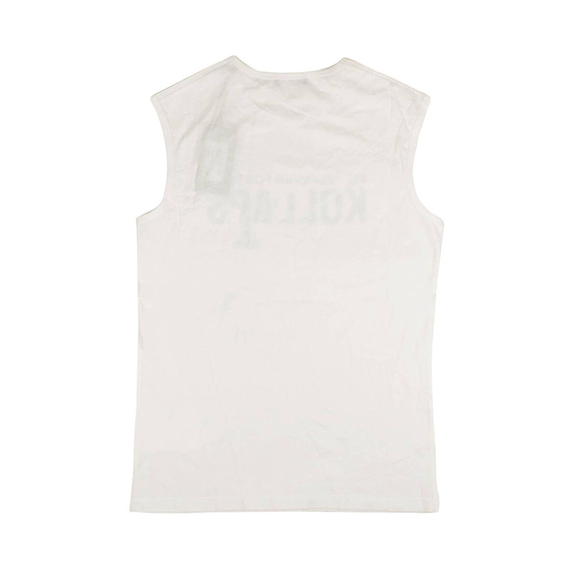 Raf Simons Raf Simons Sleeveless Slim Fit Kollaps Print Tank Top 'White' outlook