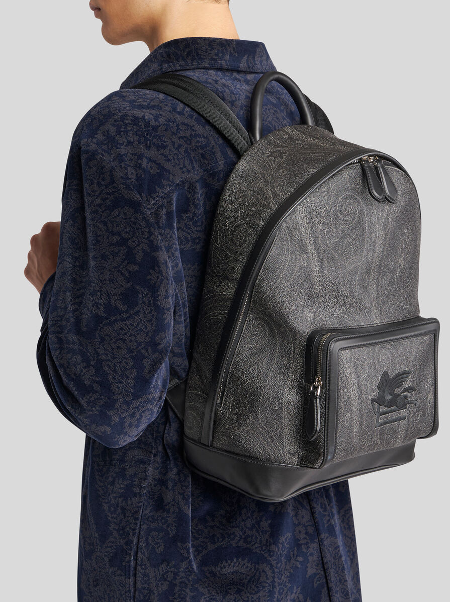 PAISLEY BACKPACK WITH PEGASO DETAIL - 2