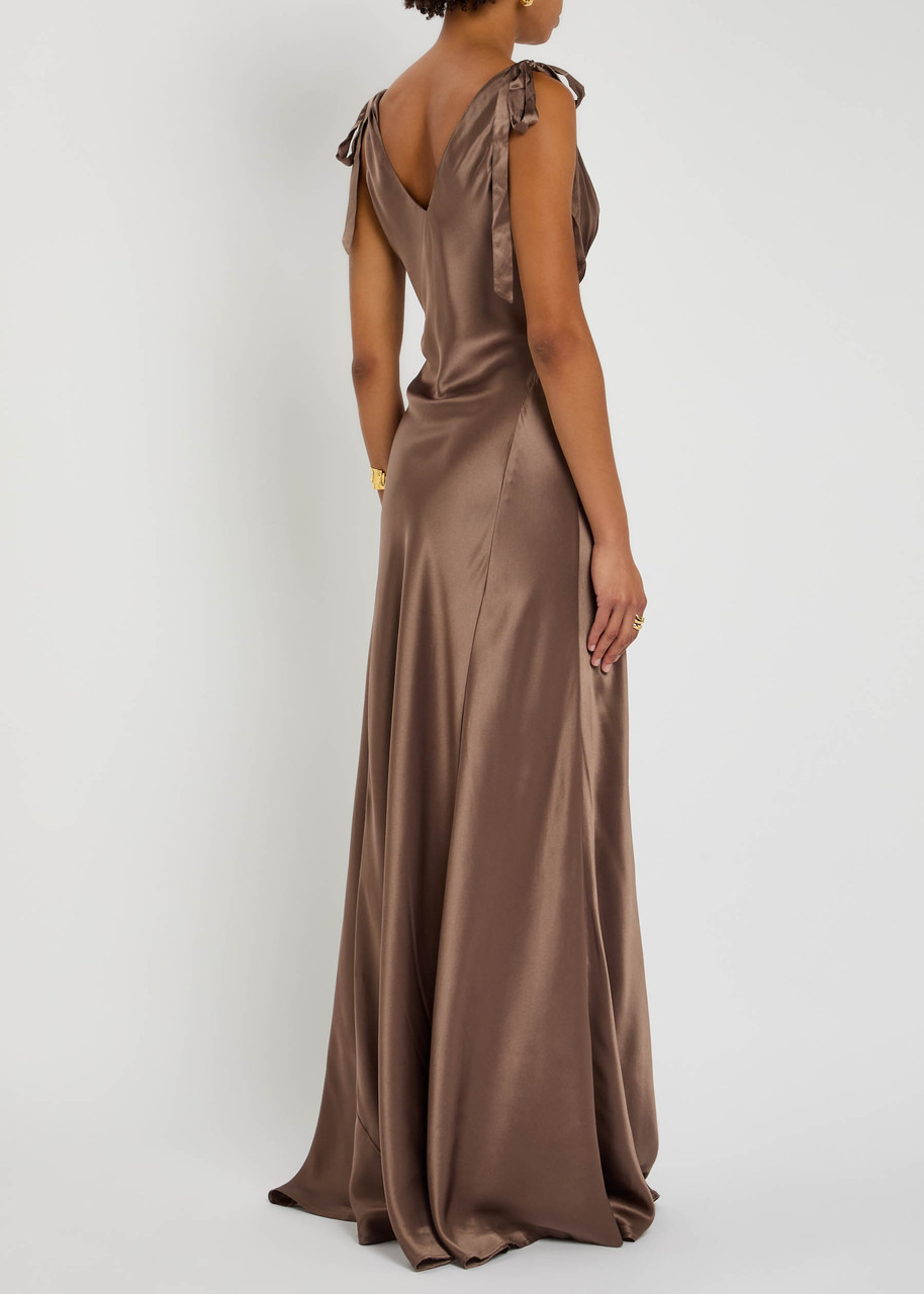 Reformation Pernille Silk Gown - 3