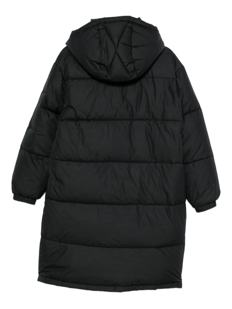 HUGO detachable-hood padded coat outlook