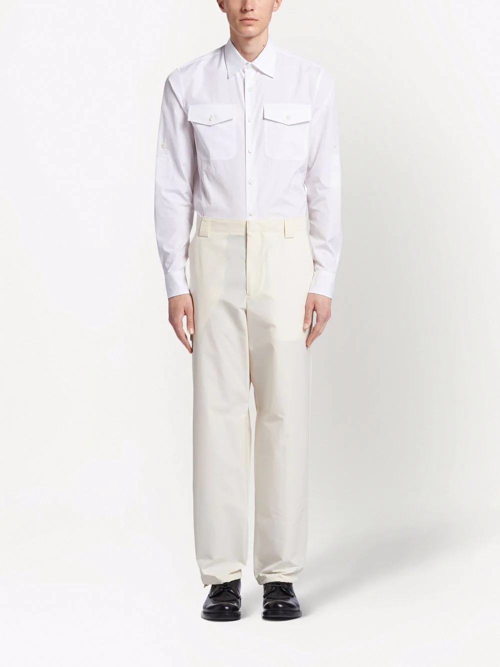 straight-leg trousers - 2