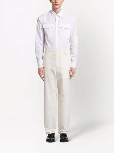 Prada straight-leg trousers outlook