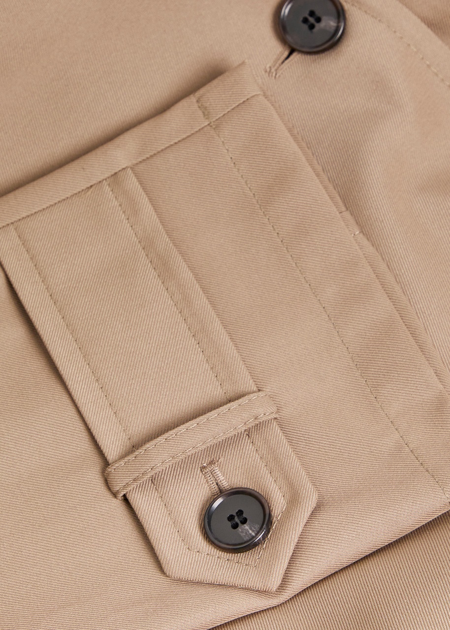 Citizens OF Humanity Favi Belted Twill Trench Coat - 5