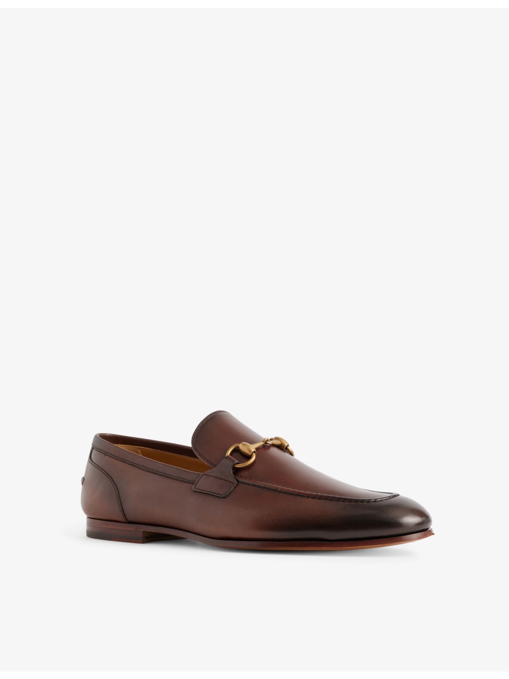 Jordaan Horsebit-Embellished Leather Loafers - 3