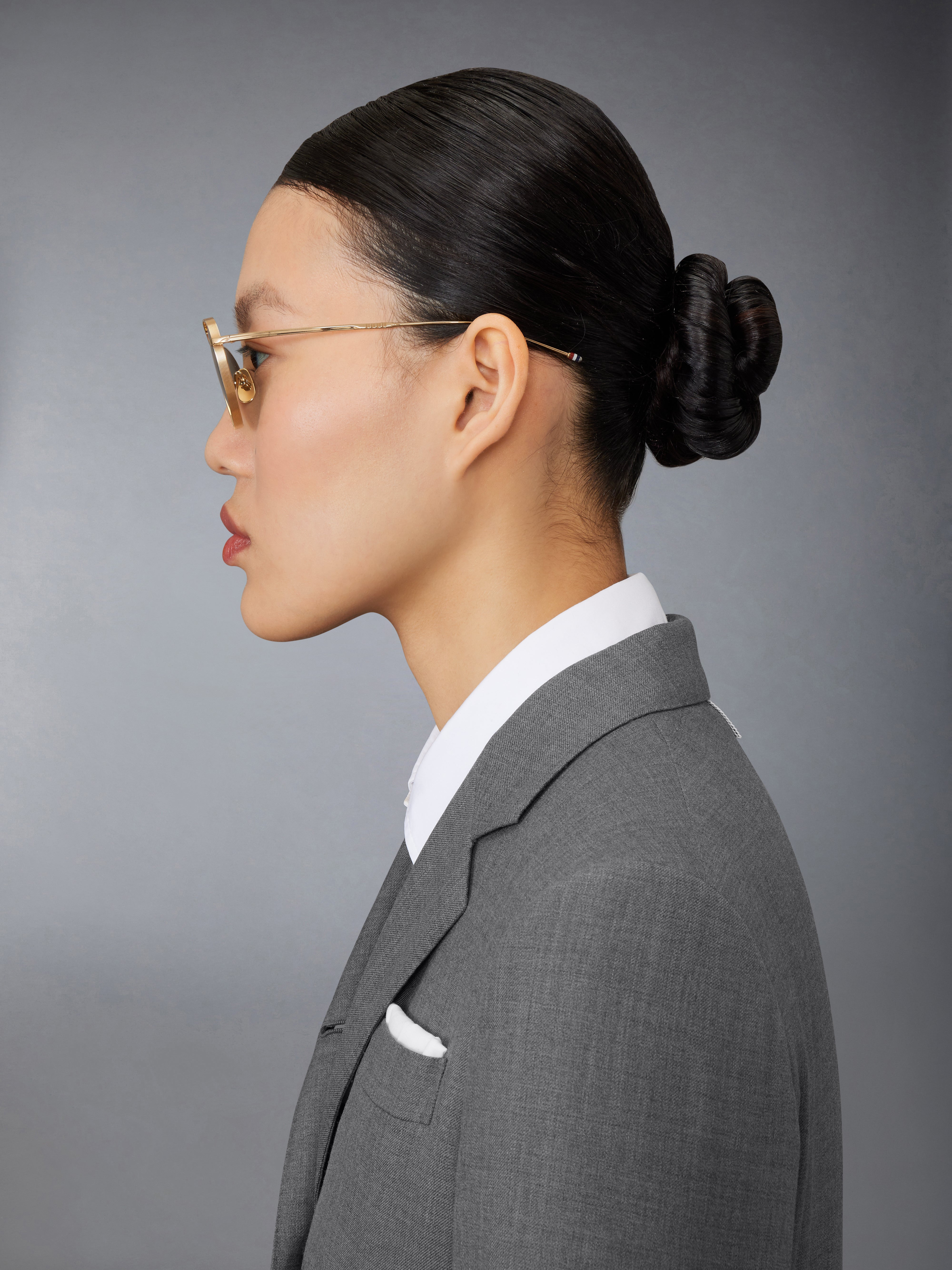 Titanium Round Sunglasses - 4