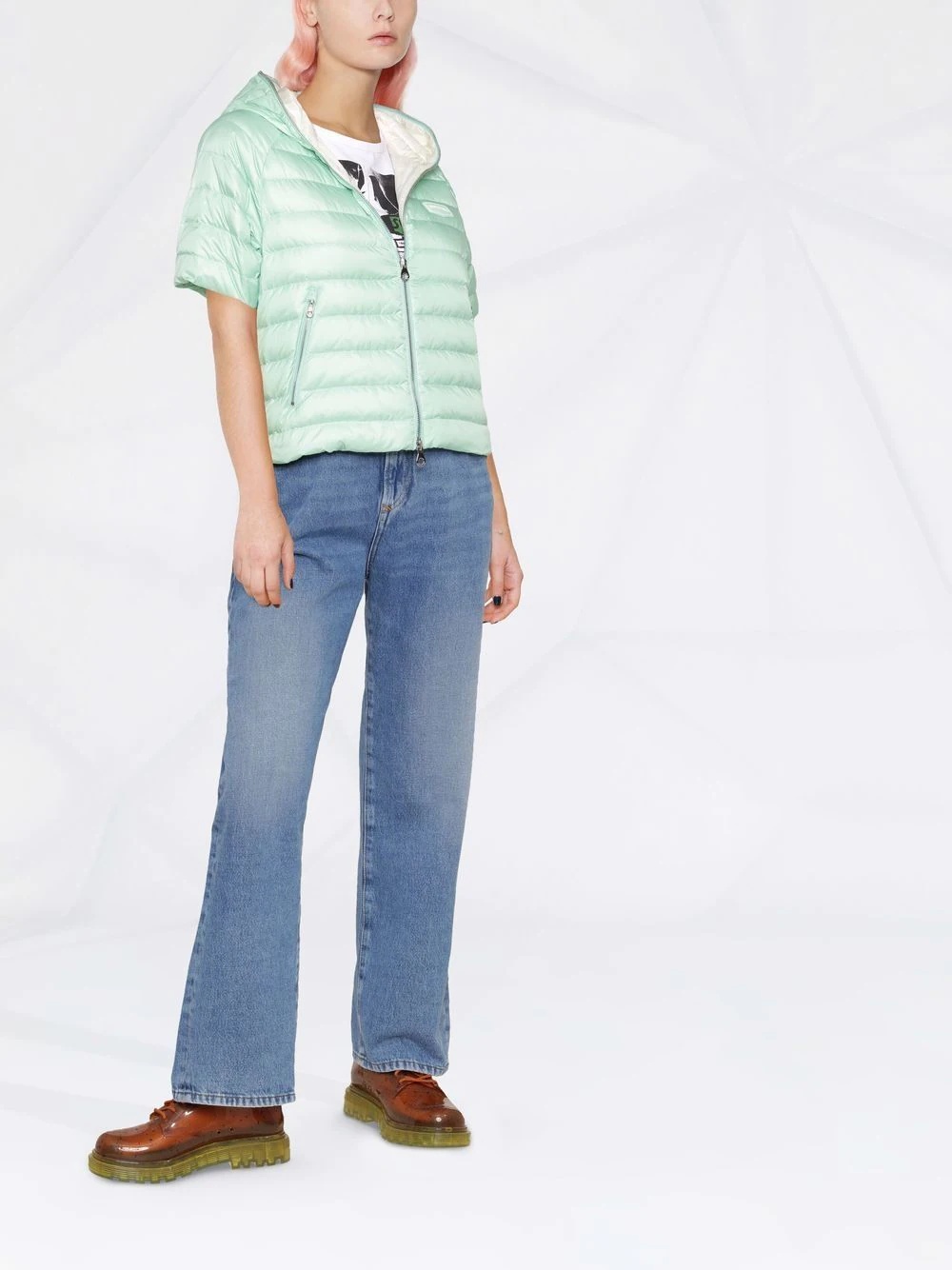 Vernia short-sleeved puffer jacket - 3