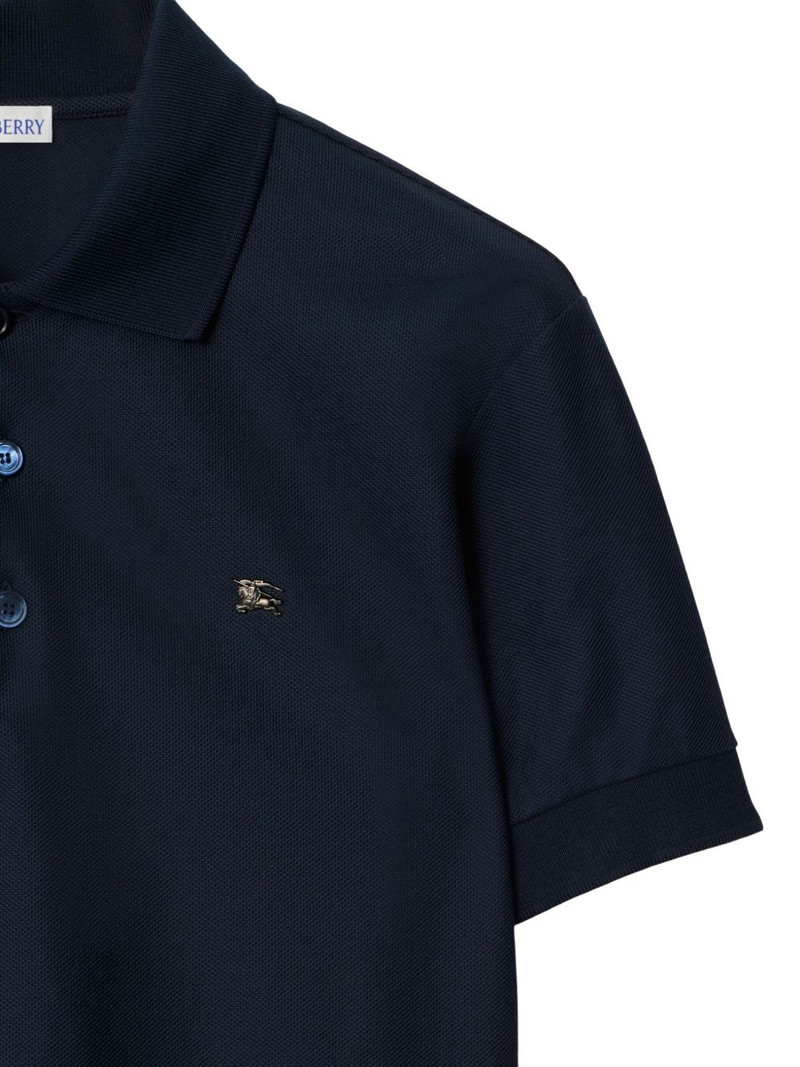 Burberry cotton polo shirt outlook