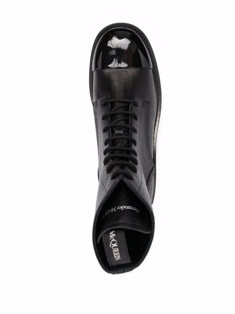 Wander lace-up leather boots - 4