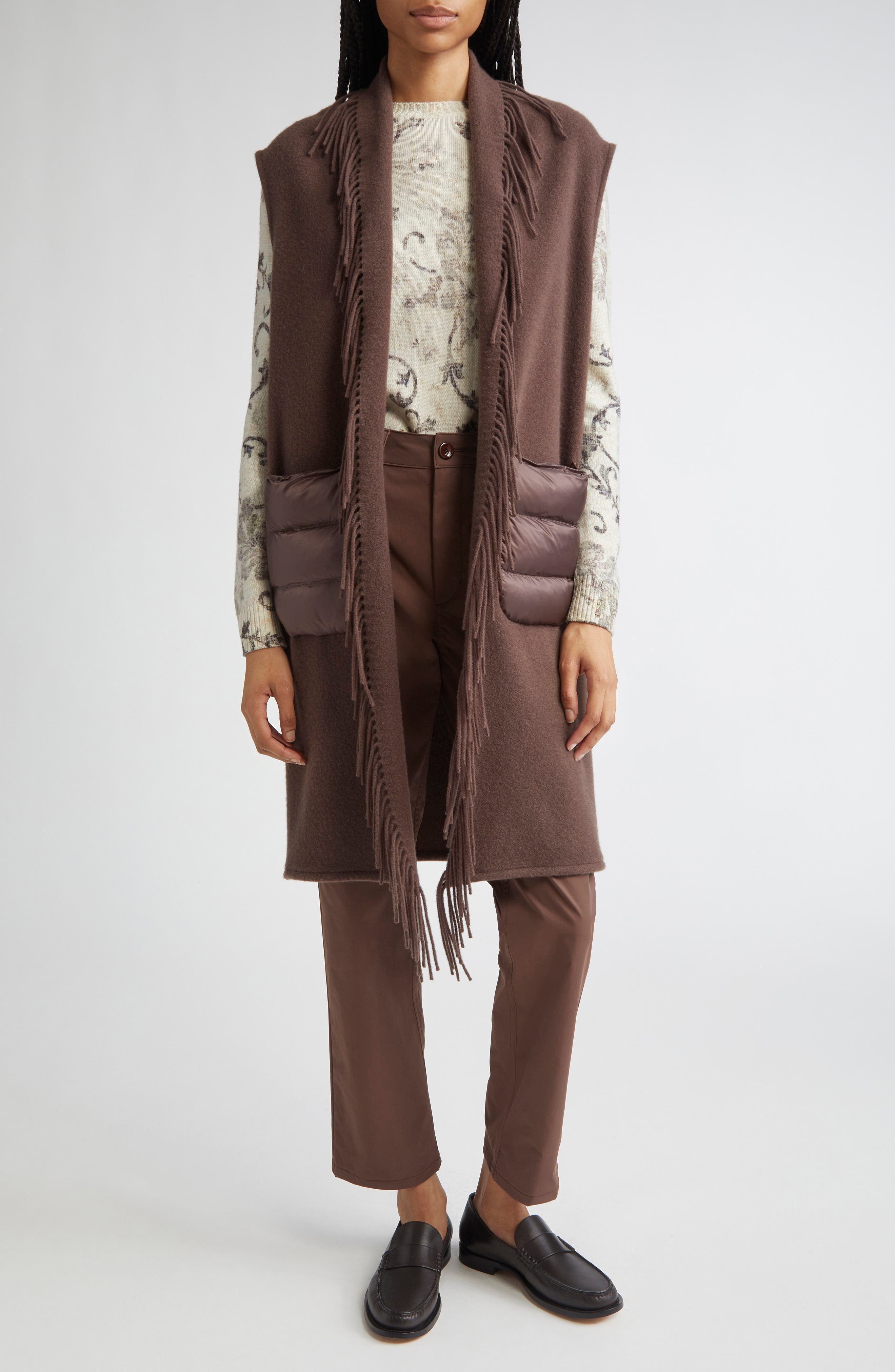 Herno Floral Print Wool Sweater in Rosa at Nordstrom - 2
