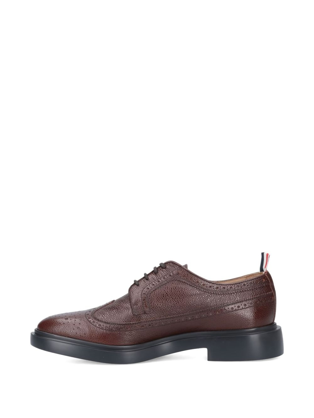 leather derby shoes - 3