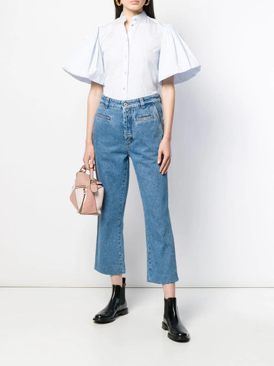 Loewe cropped jeans outlook