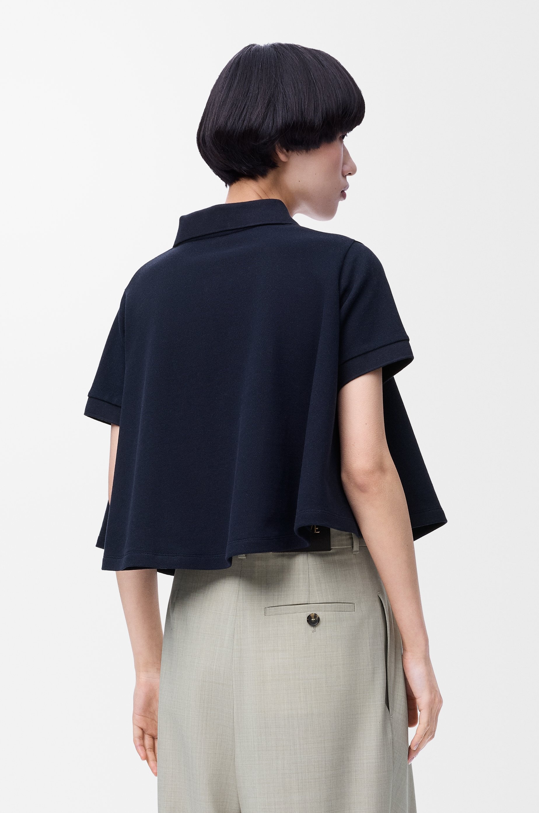 Trapeze polo in cotton - 4