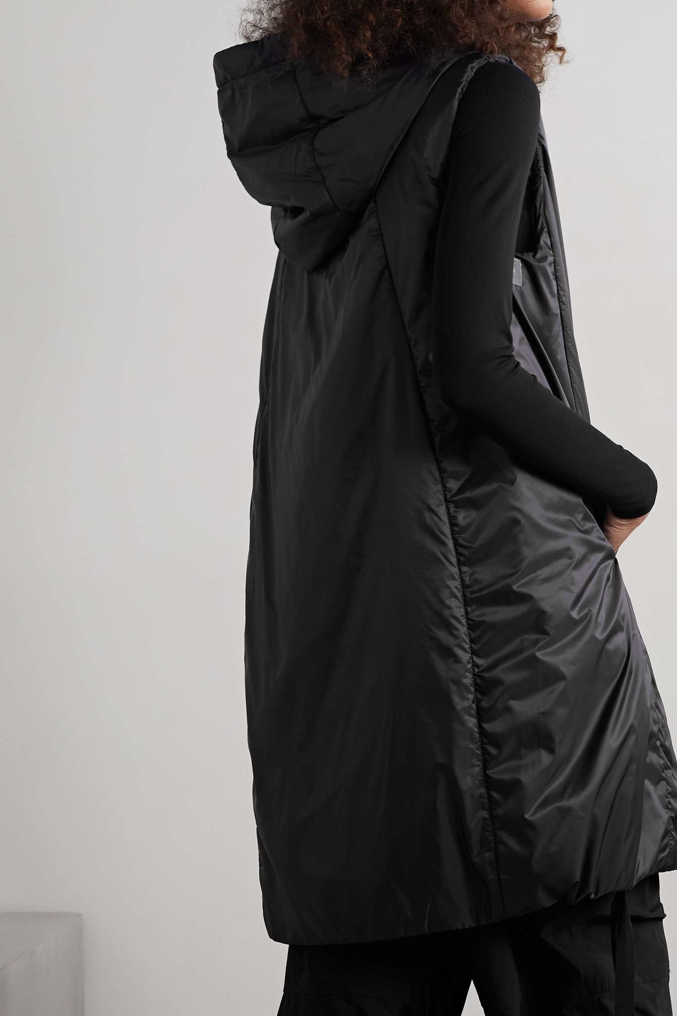 + Cube hooded padded shell vest - 4