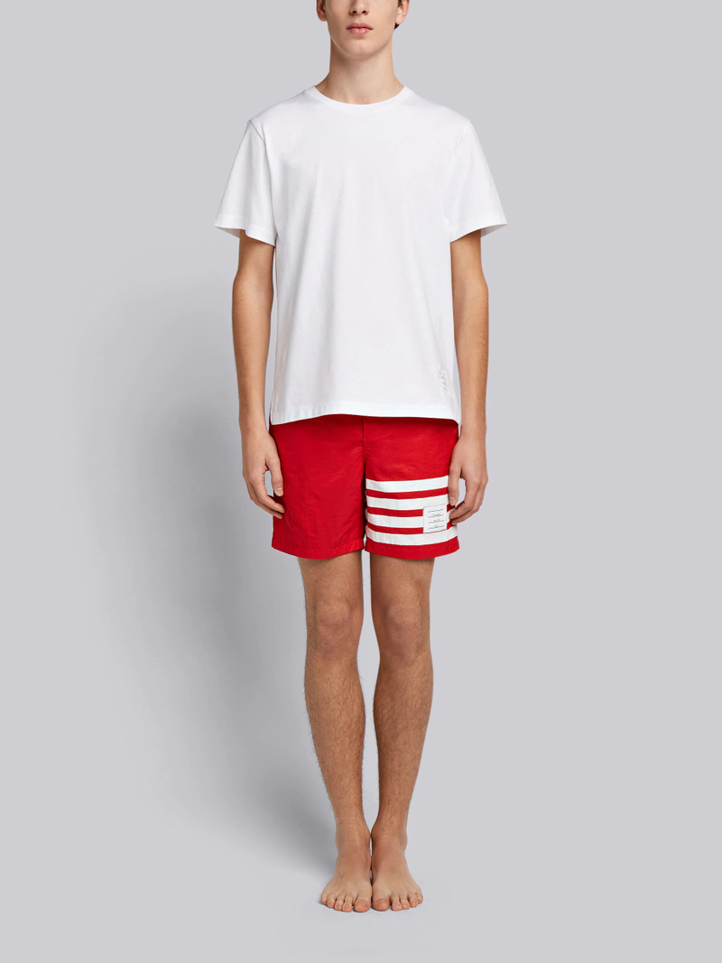 Printed 4-bar Stripe Swim Tech Short 3