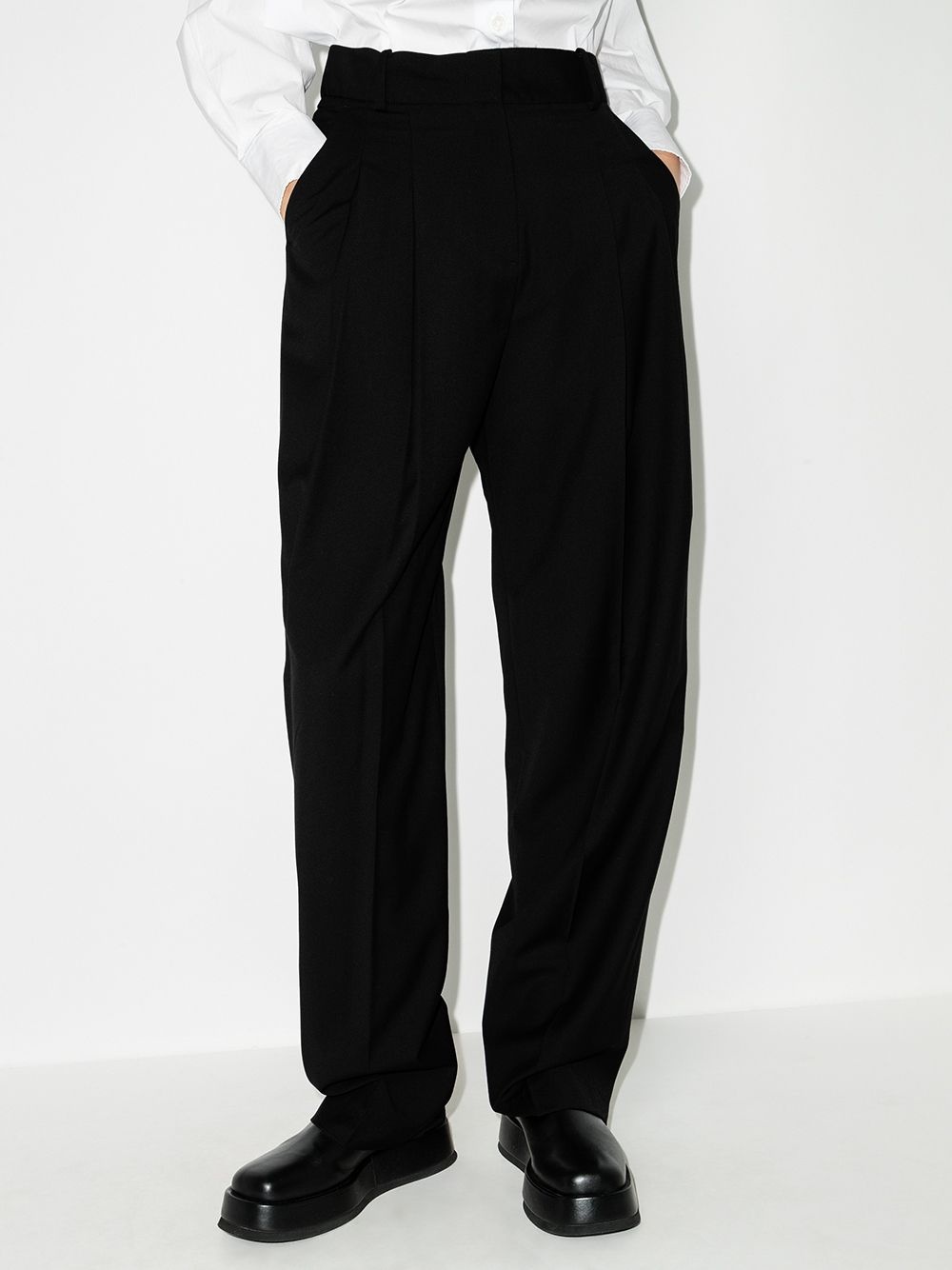 Gelso high-waisted darted trousers - 2