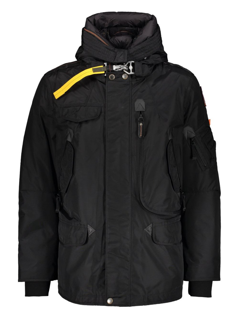 hooded zip down jacket 1