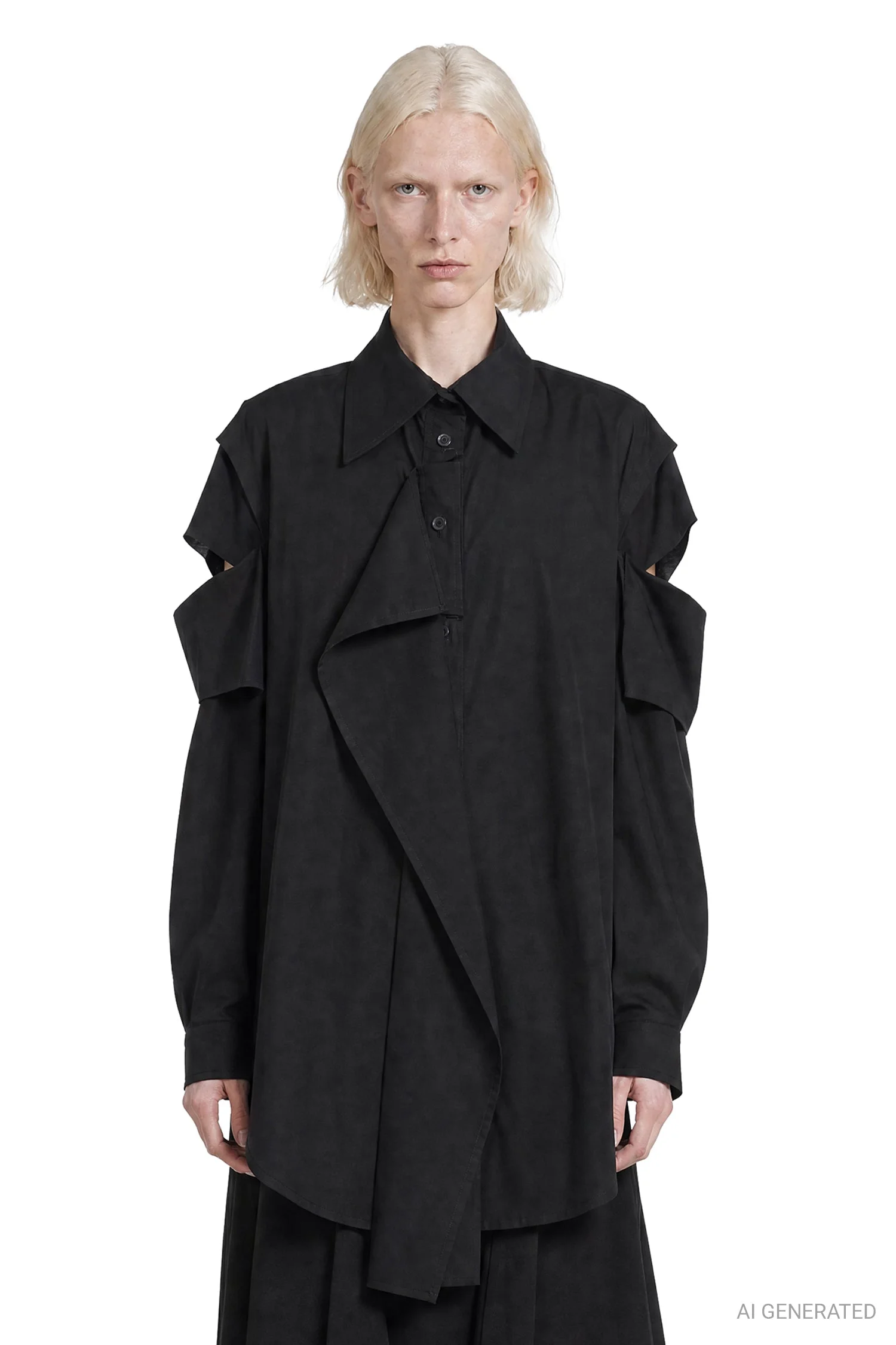O Shoulder Shirt - 1