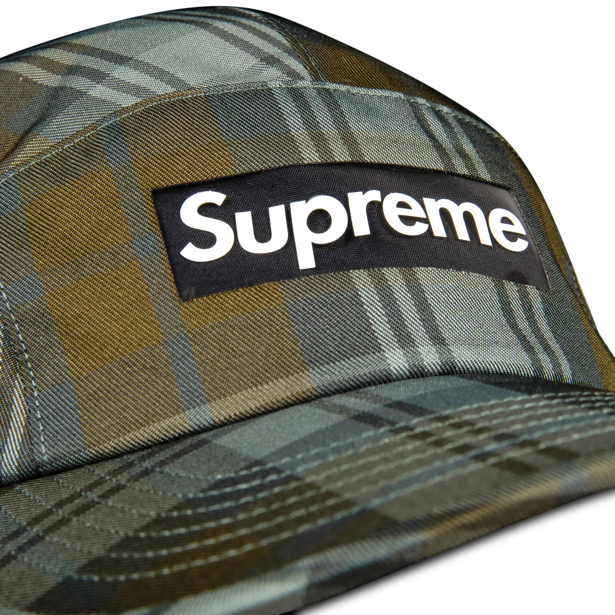 Supreme GORE-TEX Tech Camp Cap 'Olive Plaid' - 3