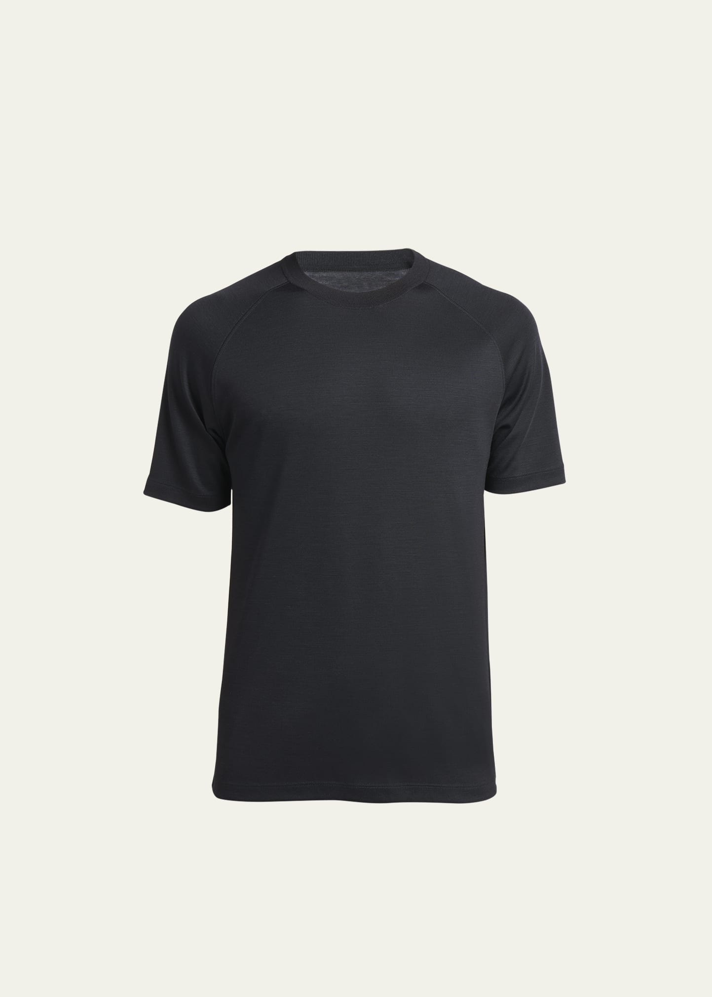 Men's Wool-Stretch Crewneck T-Shirt - 1