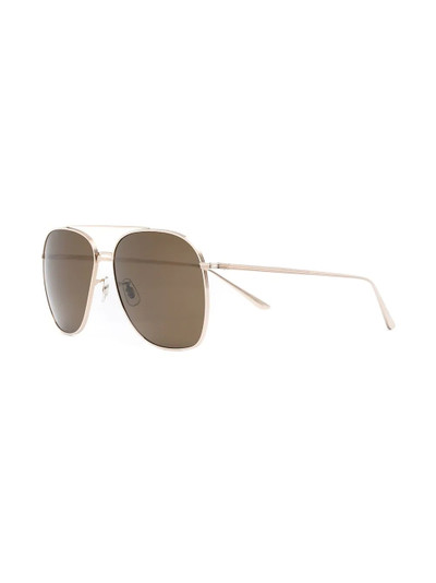 Oliver Peoples x The Row aviator-frame sunglasses outlook