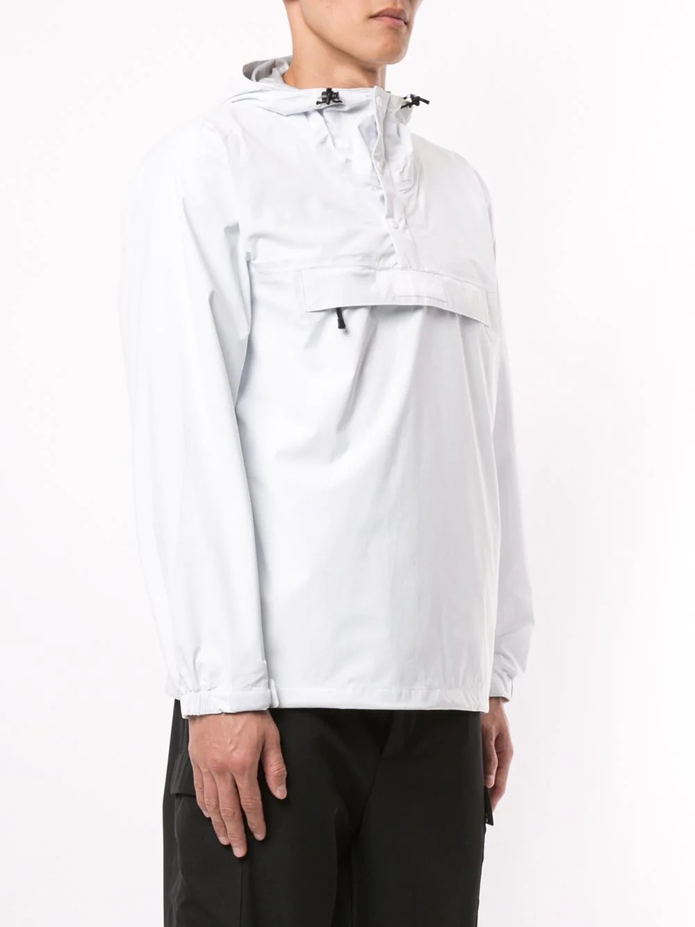 taped seam anorak pullover - 3