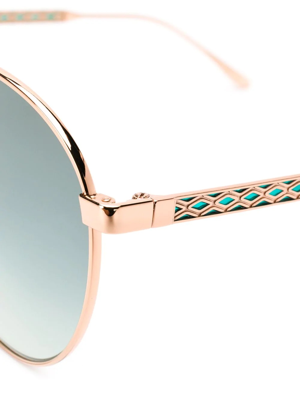 pilot-frame sunglasses - 3
