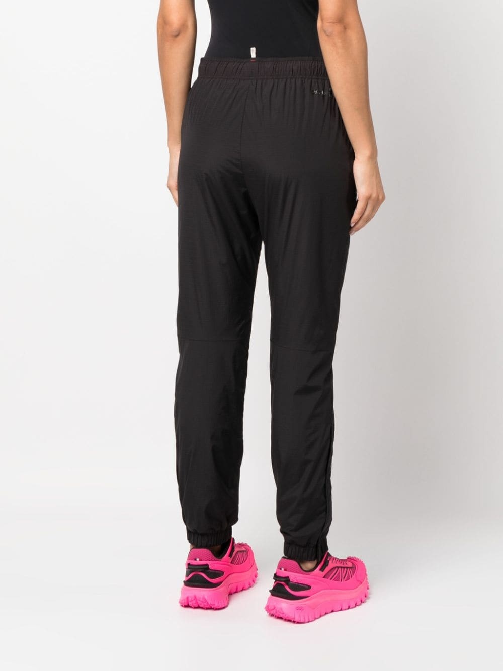 logo-print drawstring track pants - 4