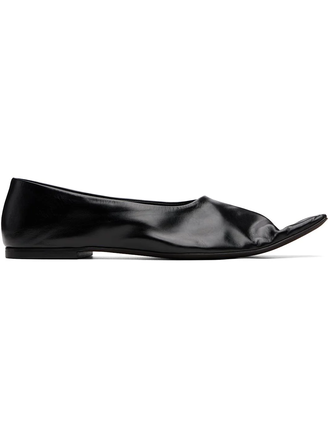 Black Marlene Ballerina Flats - 1