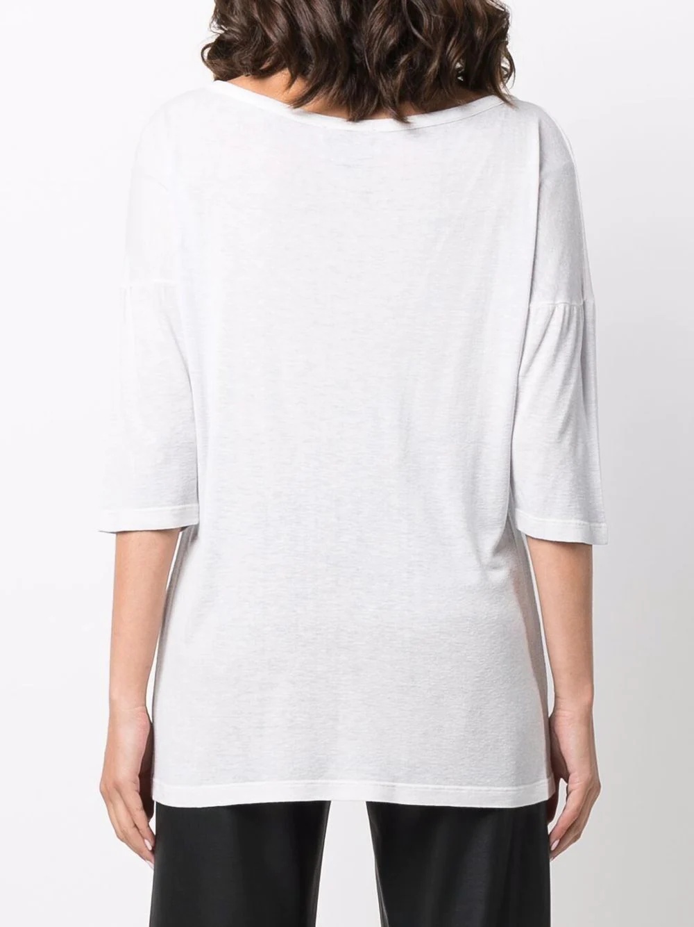 oversized raglan-sleeve T-shirt - 4