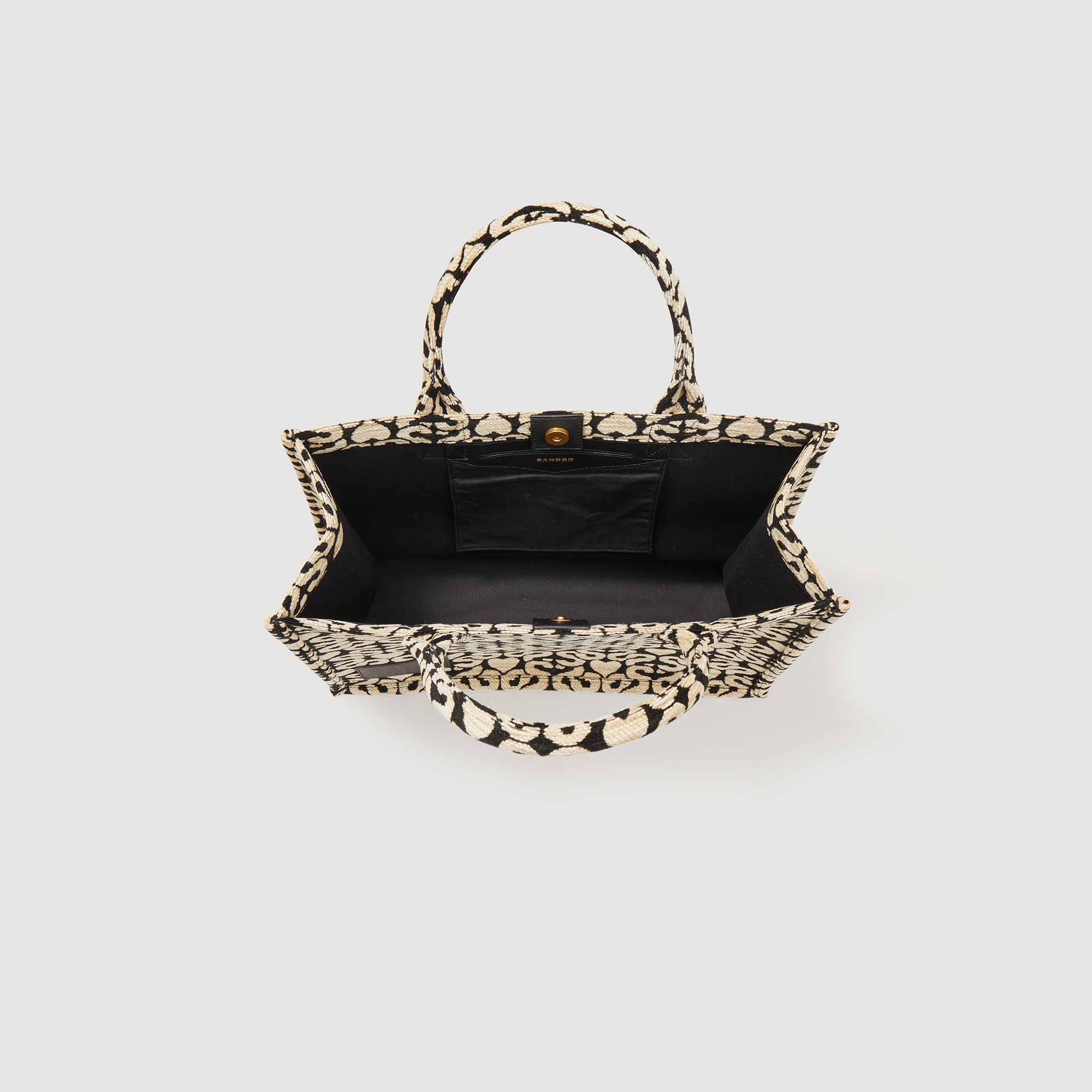 Kasbah jacquard fabric tote bag - 4