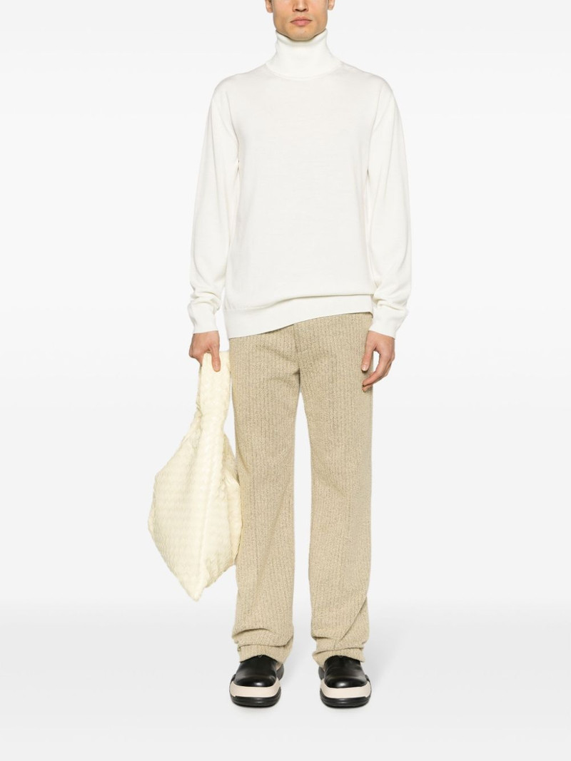 Jil Sander roll-neck wool jumper outlook