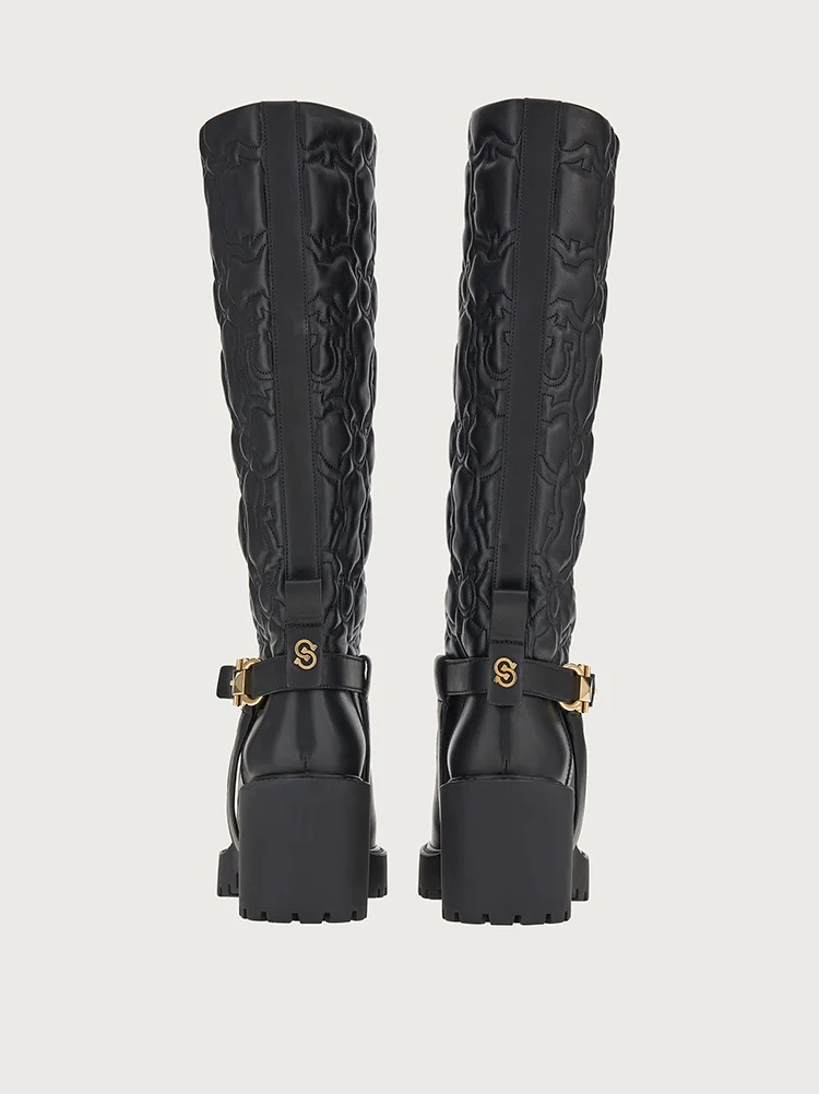 QUILTED GANCINI BOOT - 5