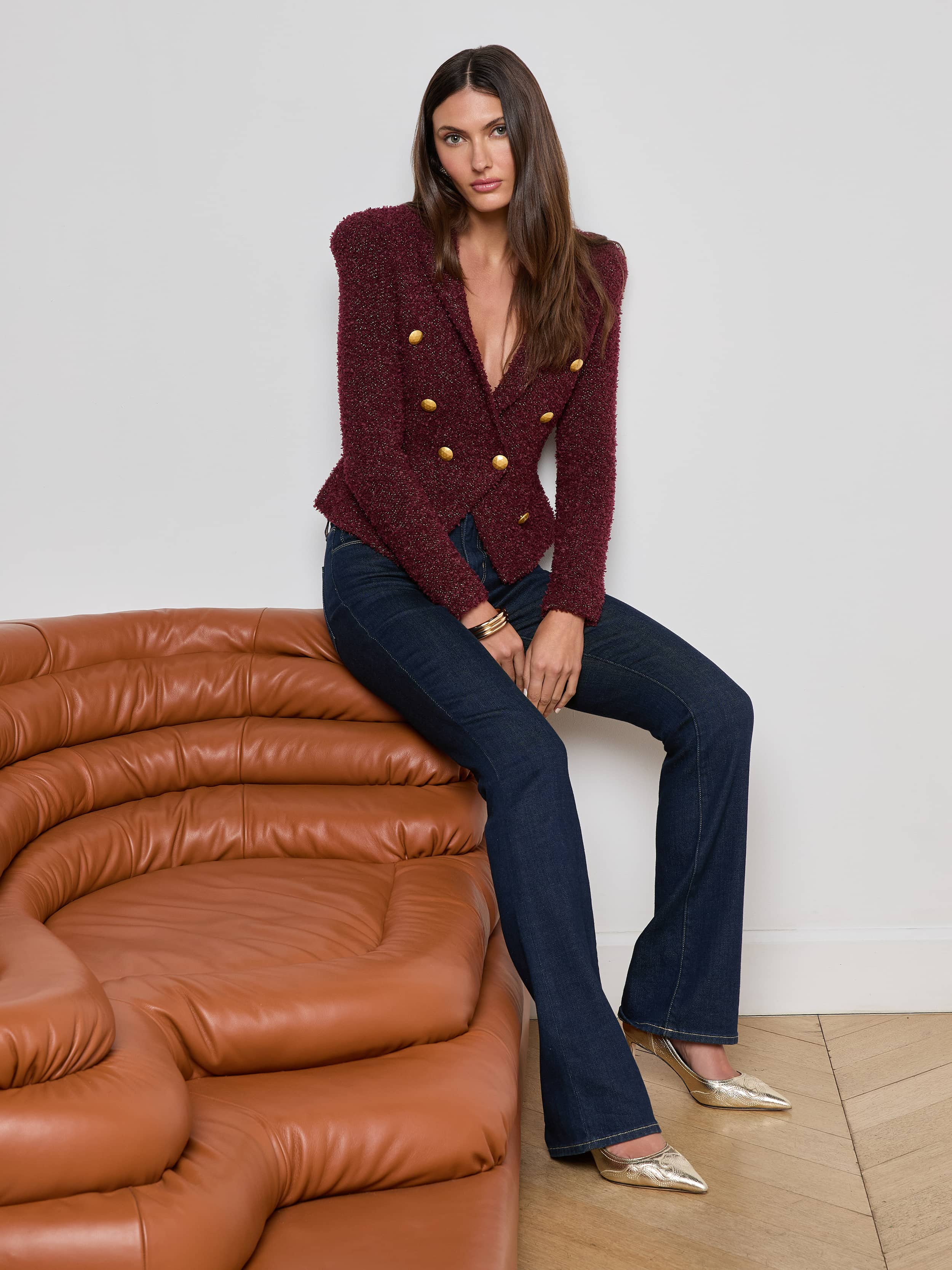 Bethany Knit Blazer - 8