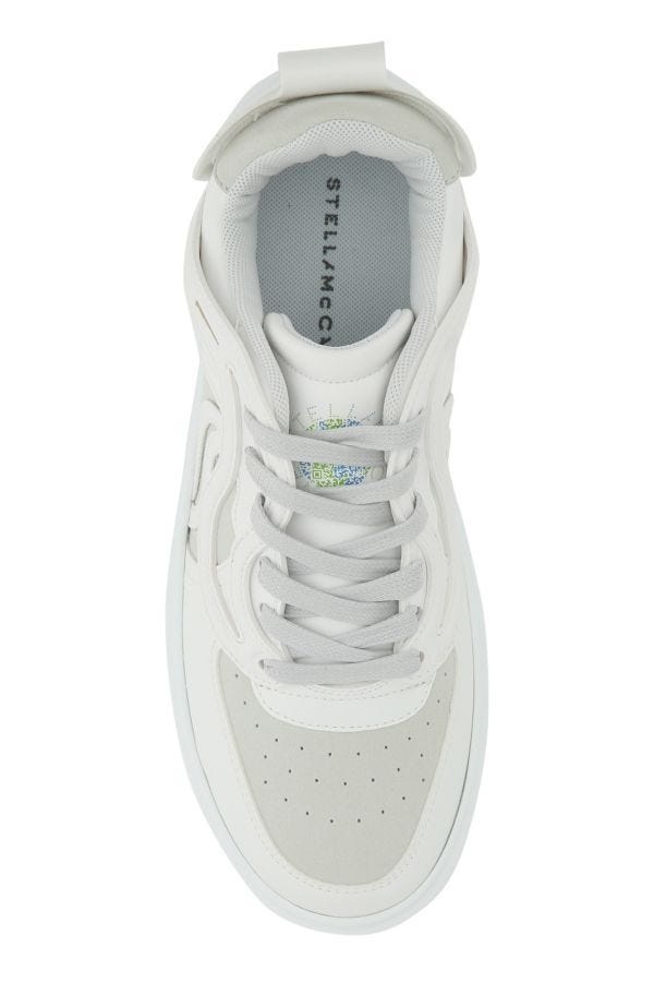 Stella McCartney Two-tone sporty mat S-Wave sneakers