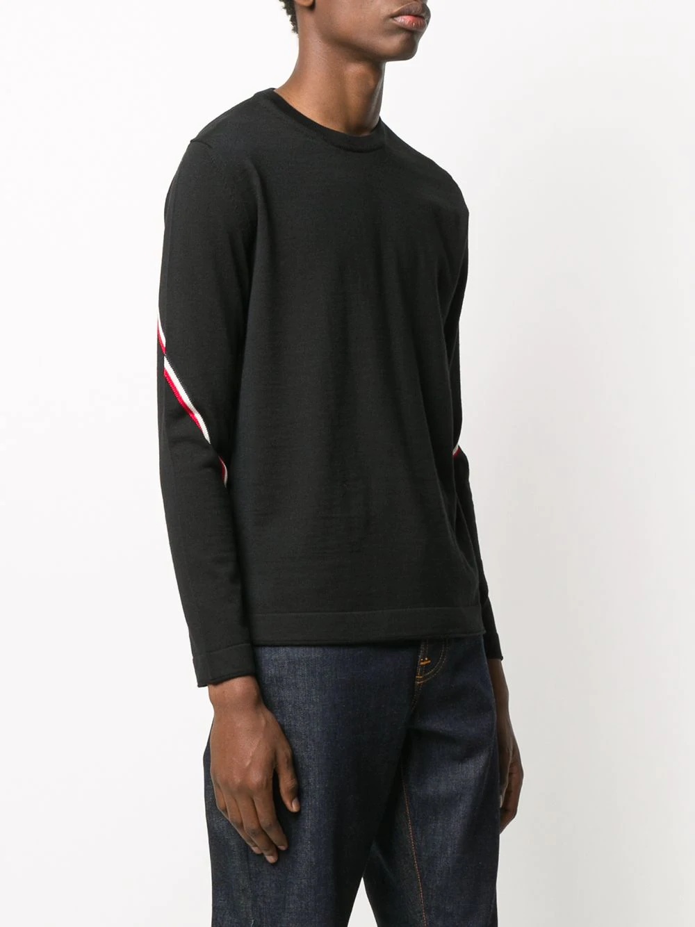 contrasting stripes jumper - 3