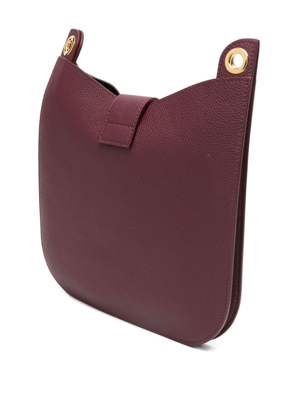 small leather T-bar shoulder bag - 3