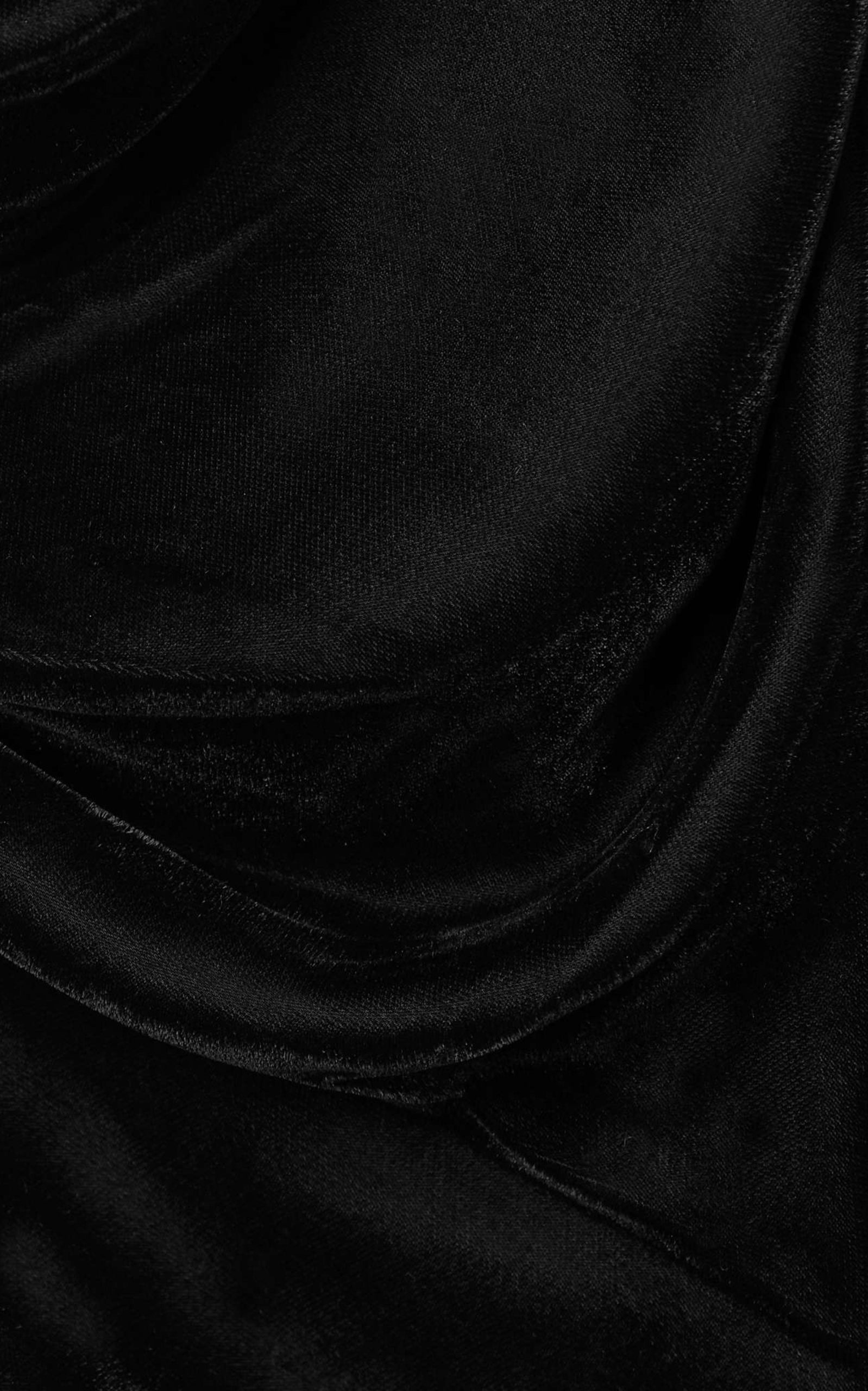 Velvet Architrave Corset Mini Dress - 5