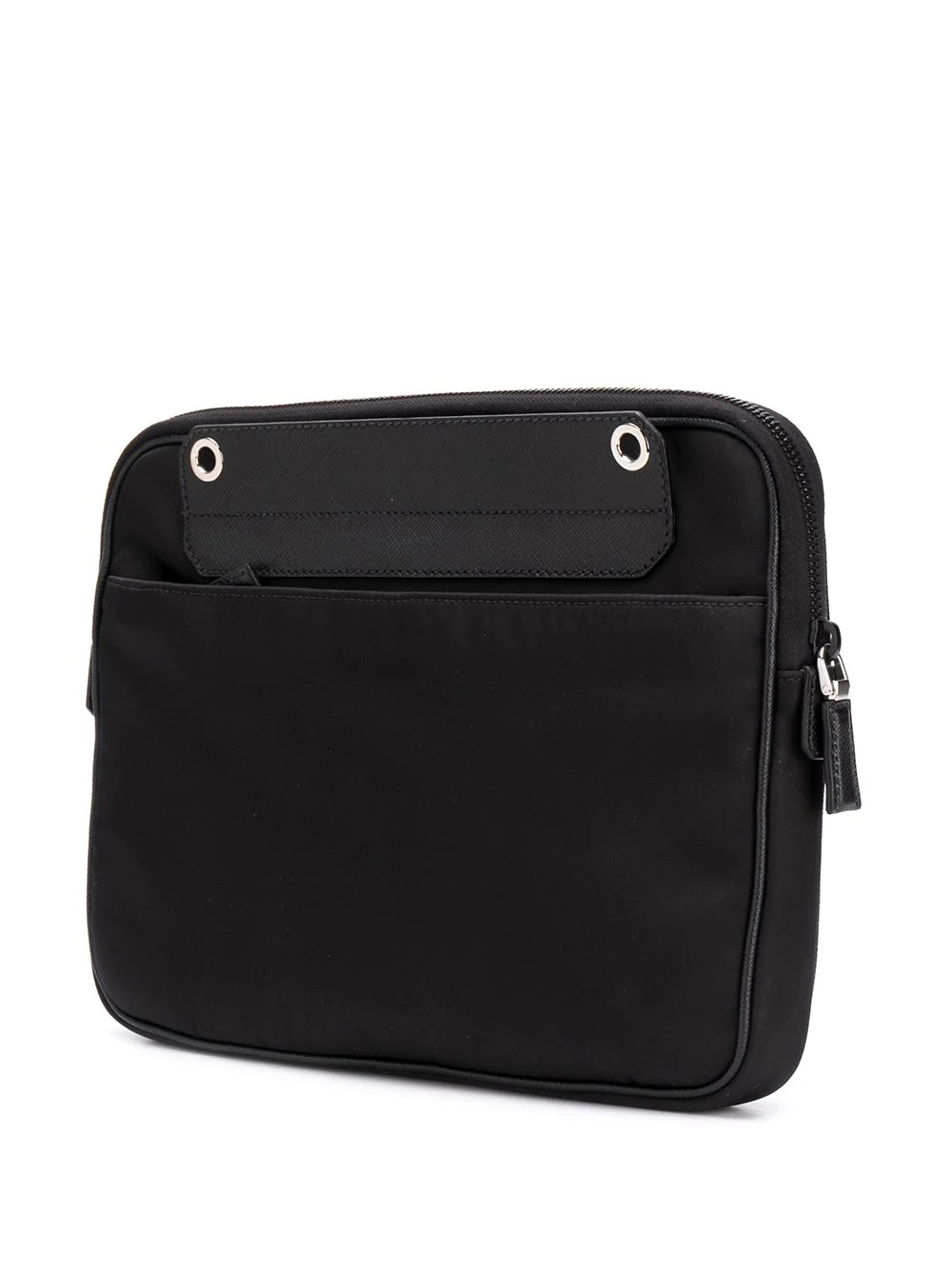 logo-plaque messenger bag - 3